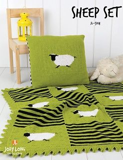Sheep Blanket &amp; Cushion Set
