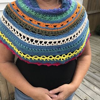 Joyful Sampler Capelet Kit