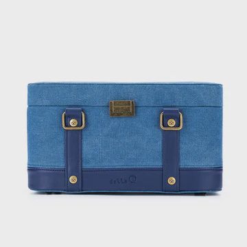 Maker&#39;s Train Case, Color: Indigo