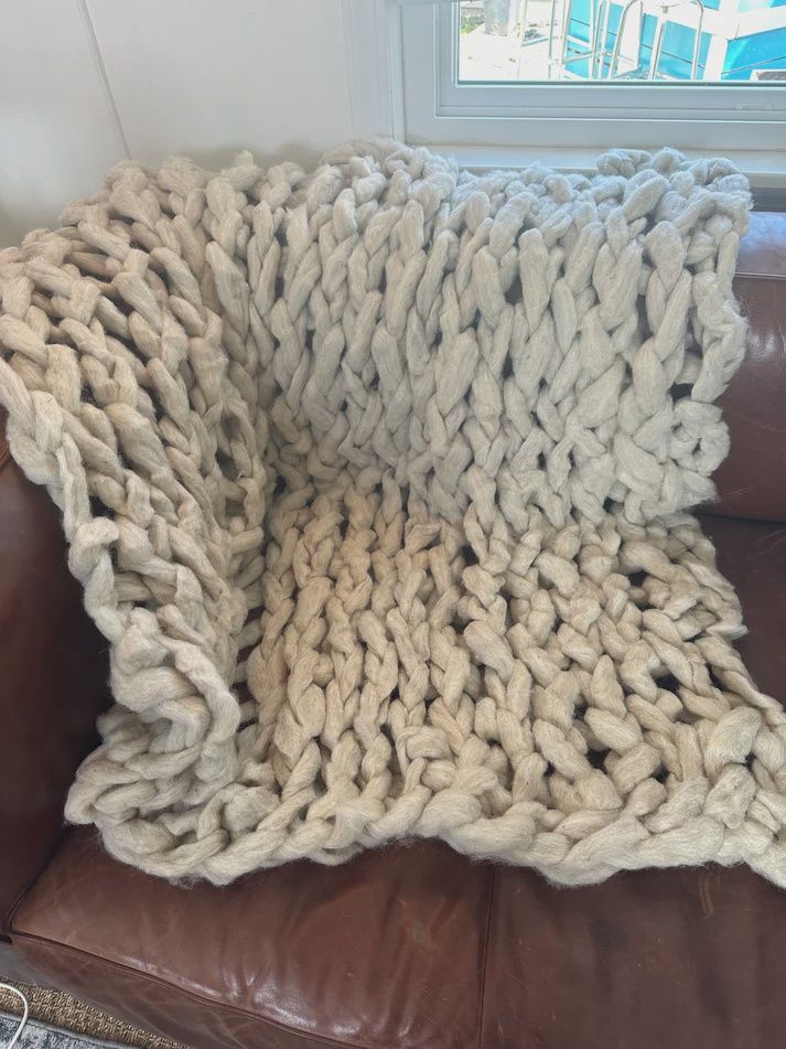 Arm Knit Blankets, Size: 48x42