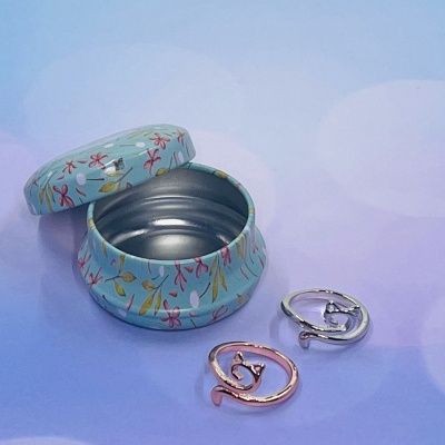 Tension Ring Tin, Theme: Tin/Cat