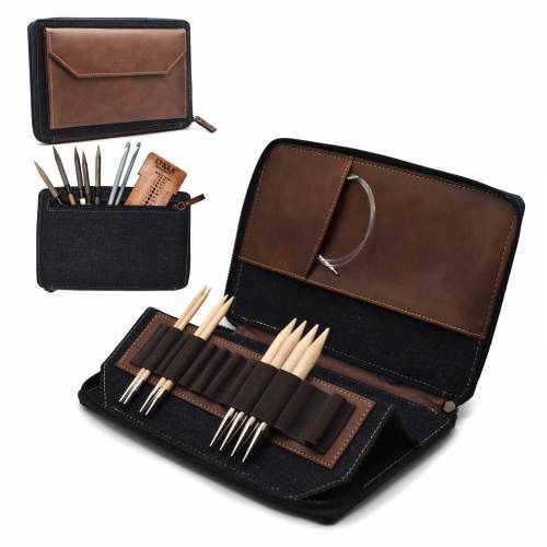 Oxford 5&#39; Needle Case, Color: Chocolate