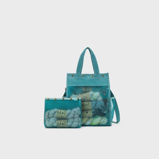 Maker&#39;s Tall Mesh Tote, Color: Teal