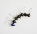 Zooni Stitch Markers, Color: Midnight Beauty