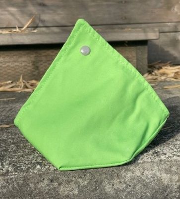 Small Snap Project Bag, Color: Lime