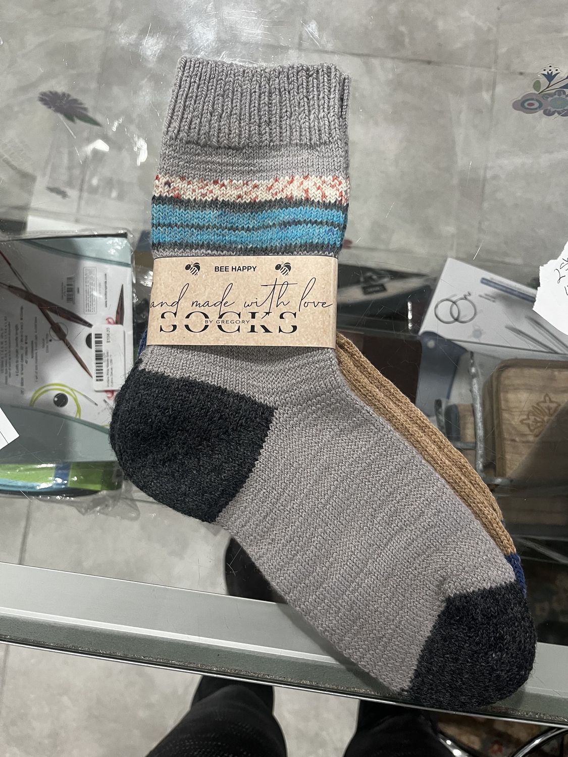 Be Happy Socks, Color/Size #: Short