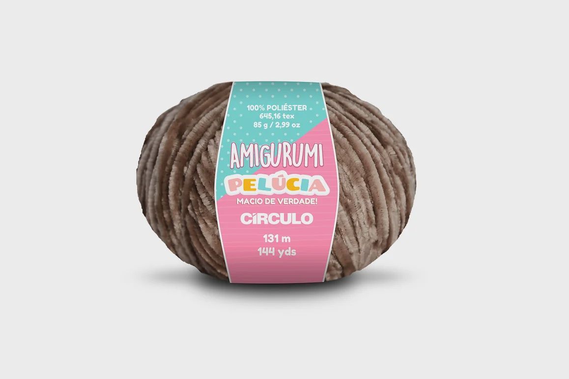 Amigurumi Pelucia, Color: 7541 - Ganache