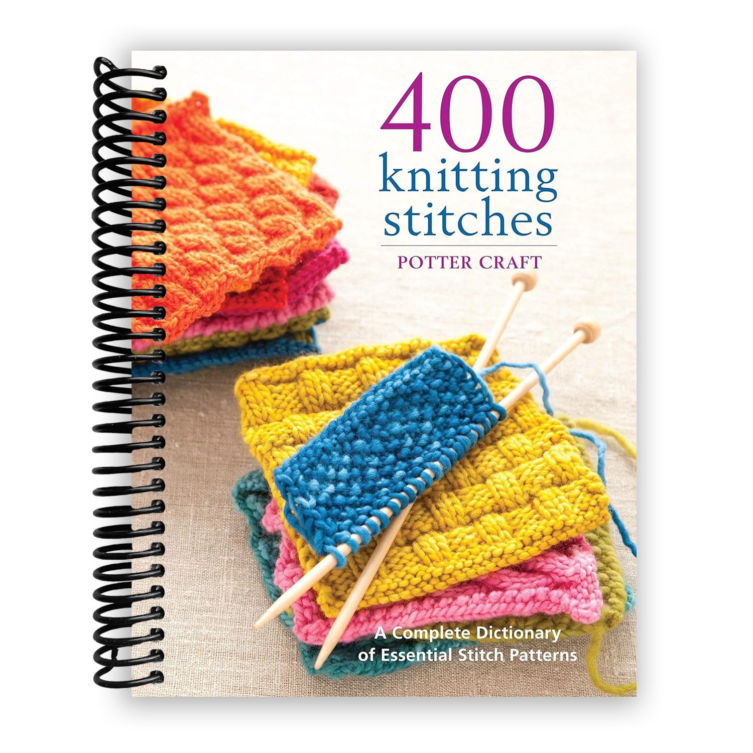 400 Knitting Stitches: A Complete Dictionary of Essential Stitch Patterns