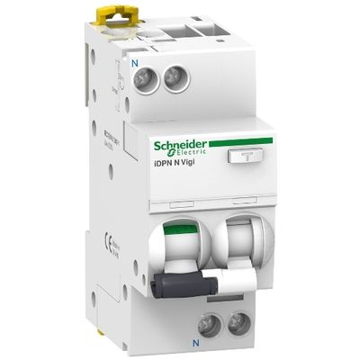 A9D31640, RCBO, iDPN N Vigi, 1P+N, 40A, C curve, 6000A, 30mA, AC type