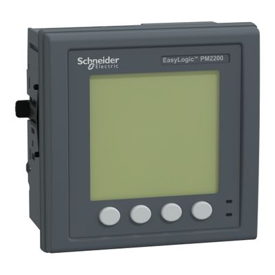 METSEPM2220, Power meter EasyLogic PM2220, up to 15th Harmonic, LCD, RS485, class 1