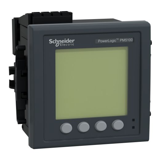METSEPM5111, Power meter PowerLogic PM5111, up to 15th Harmonic, 1DO, 33 alarms, modbus, MID