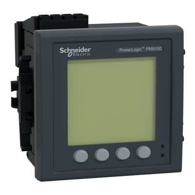 METSEPM5100, Power meter PowerLogic PM5100, up to 15th Harmonic, 1DO, 33 alarms
