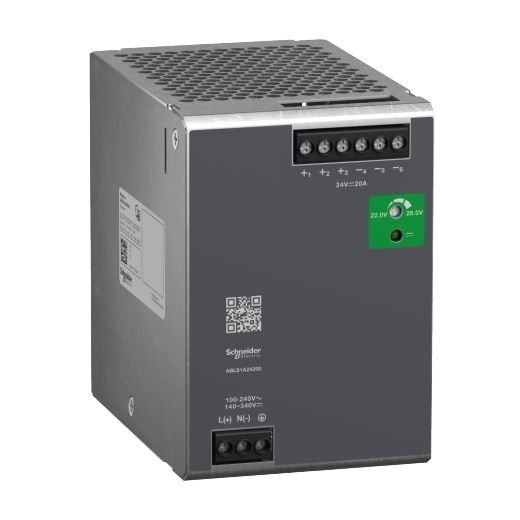 ABLS1A24200, Regulated power supply ABLS1, single phase 100..240V AC, 24V DC, 480W, 20A