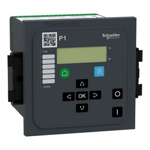 REL15002, Protection relay PowerLogic P1F, 3CT, 0.01..2IN, 4DO, 24..250V AC/DC (RS485)