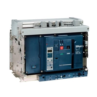 48228, Masterpact NW12H1, drawout, 1250A, 4 poles, 65kA/415V AC