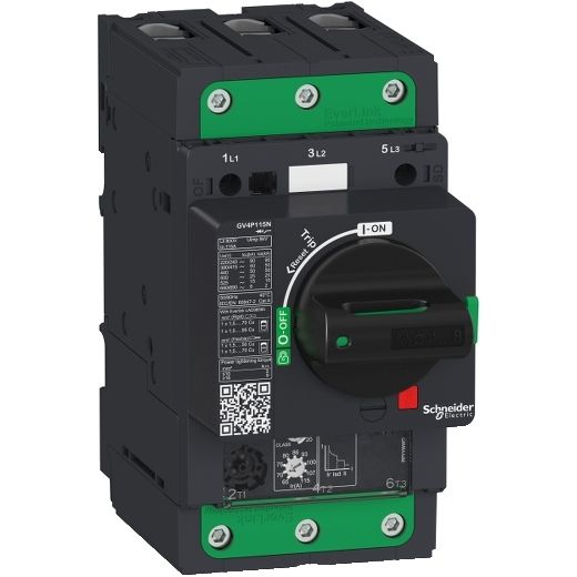 GV4P80N, Motor circuit breaker TeSys GV4,  3P, 40..80A, thermal magnetic, Everlink terminals