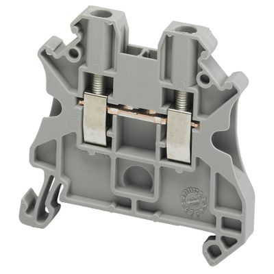 NSYTRV22, Terminal block Linergy NSYTRV, passthrough, 2.5mm², 24A , single-level, grey