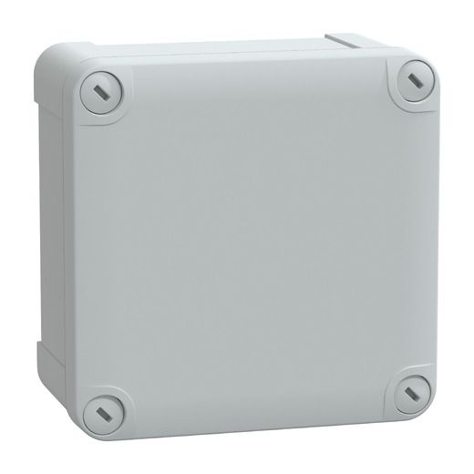 NSYTBP11116, PC box Thalassa TBP, RAL7035, H116xW116xD62, opaque cover