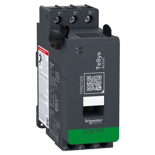 TPRST009, Motor starter TeSys island TPR, 9A at AC-3, 4kW, DOL type