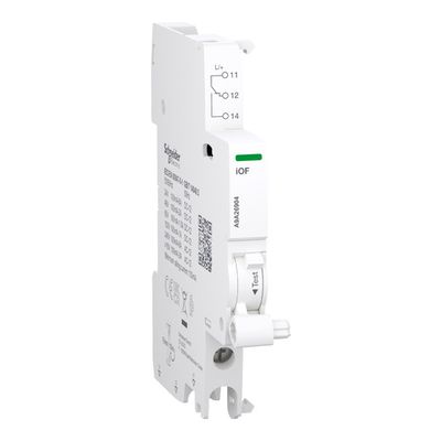 A9A26904, Auxiliary contact iOF, 1CO, 100mA..6A, 24V..415V AC, 24..130V DC