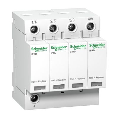 A9L65401, Modular surge arrester iPRD65r, 4P, 350V, remote transfert