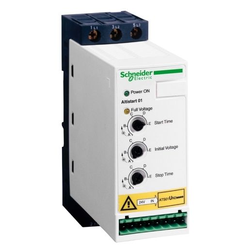 ATS01N212QN, Soft Starter for asynchronous motor ATS01, 12A, 5.5kW, 380..415V