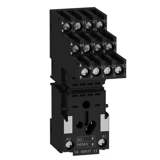 RXZE2S114M, Socket RXZ, seperate contact, 10A, connector, for RXM2/4