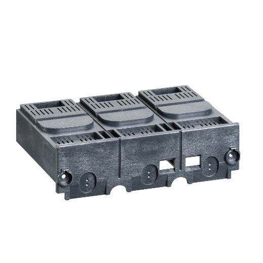 LV429515, Short terminal shield, ComPacT NSX, 3 poles, pitch 35mm, NSX100..250