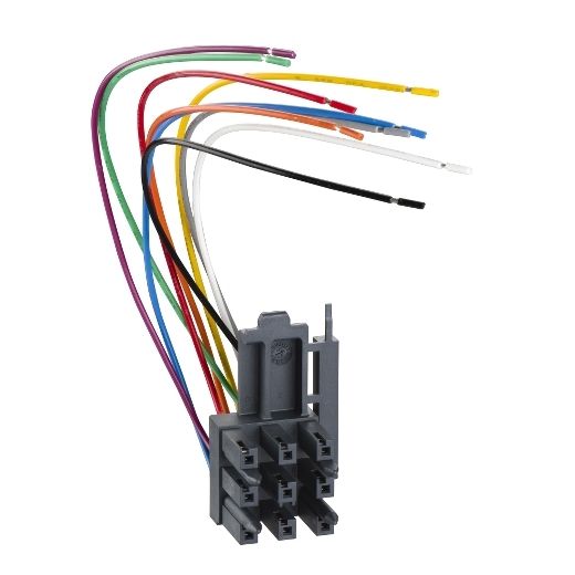 LV432523, 9 Wires moving connector, ComPacT NSX400..630