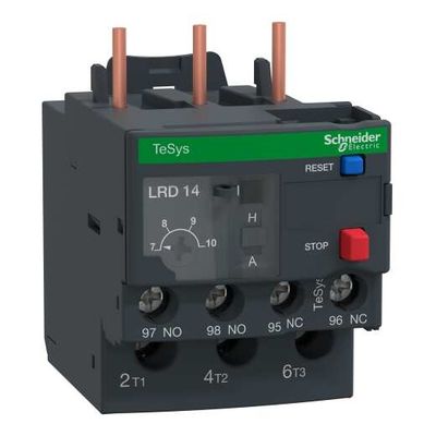 LRD14, Thermal overload relay TeSys Deca, 3P, 7..10A, 1NO+1NC, class 10A