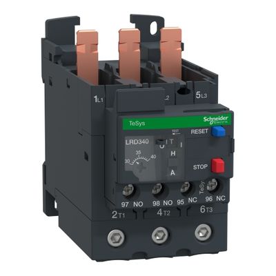 LRD340, Thermal overload relay TeSys Deca, 3P,  30..40A, 1NO+1NC, class 10A