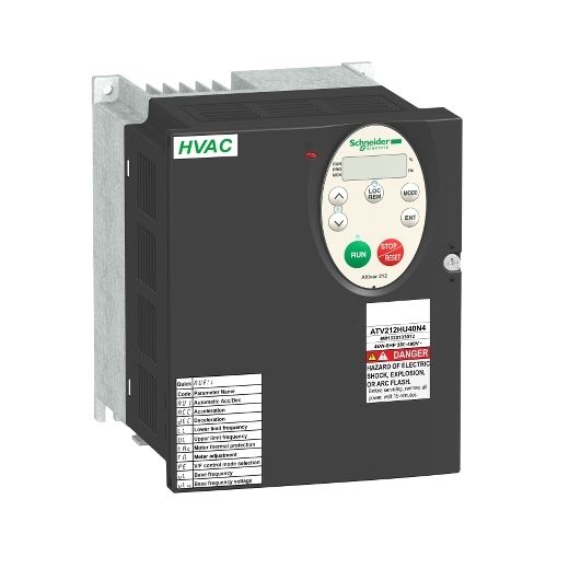 ATV212HU30N4, Altivar Building ATV212, 3kW, 323..528V, 3 phases, HVAC