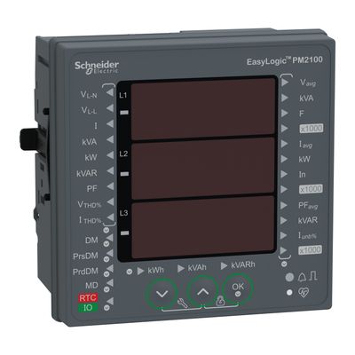METSEPM2130, Power meter EasyLogic PM2130, up to 31th Harmonic, LED, RS485, class 0.5s
