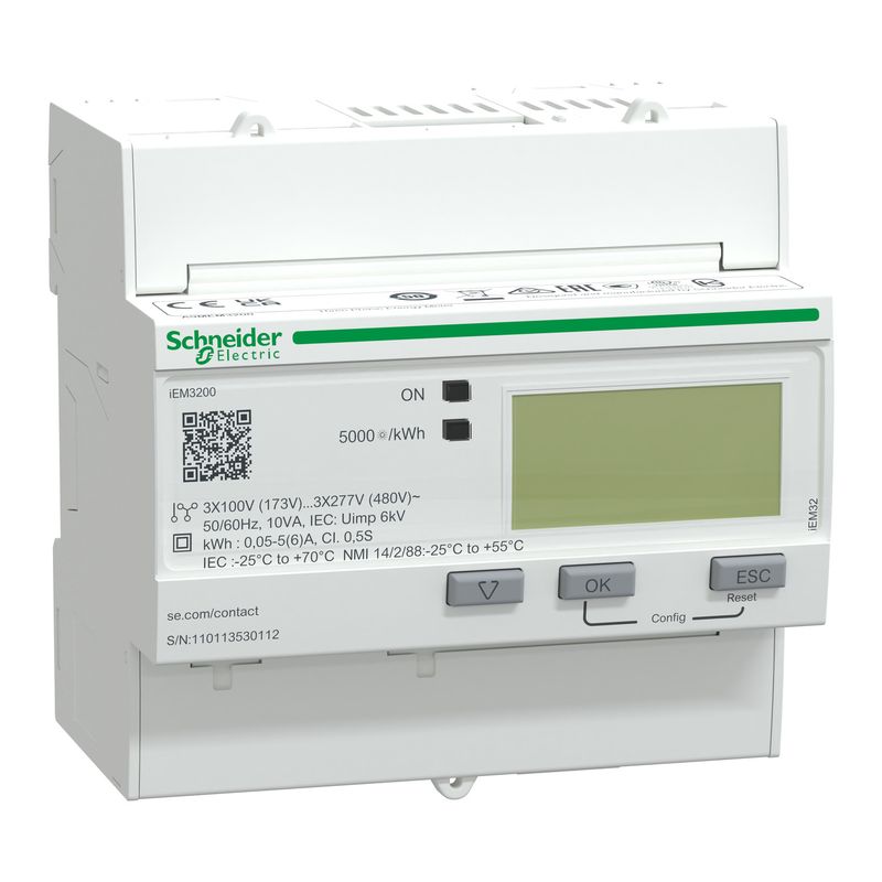 A9MEM3200, Energy meter iEM3210, CT