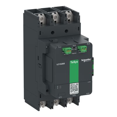 LC1G400LSEA, Contactor TeSys Giga, 3P(3NO), AC-3 <=440V, 400A, advanced, 200..500V  AC/DC coil