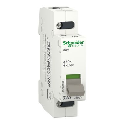 A9S60132, Switch iSW, 1 pole, 32A, 250V