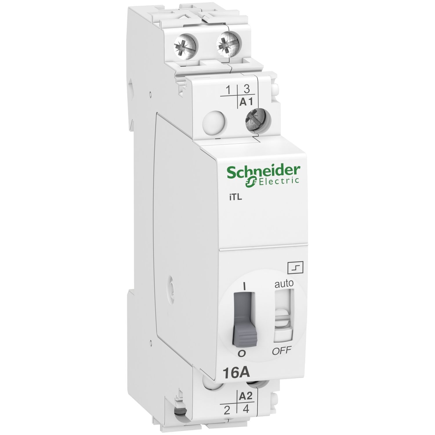 A9C30812, Impulse relay iTL, 2P, 2NO, 16A, 230..240V AC 50/60Hz