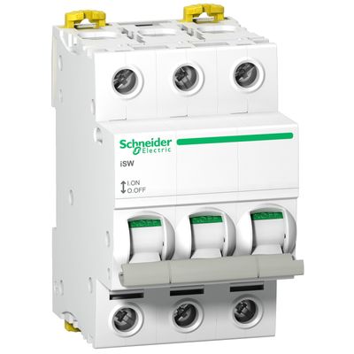 A9S65392, Switch iSW, 3 poles, 125A, 415V