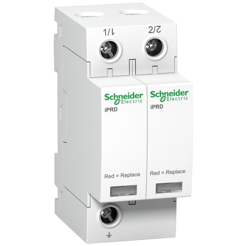 A9L40200, Modular surge arrester iPRD40, 2P, 350V