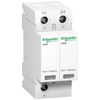 A9L40200, Modular surge arrester iPRD40, 2P, 350V