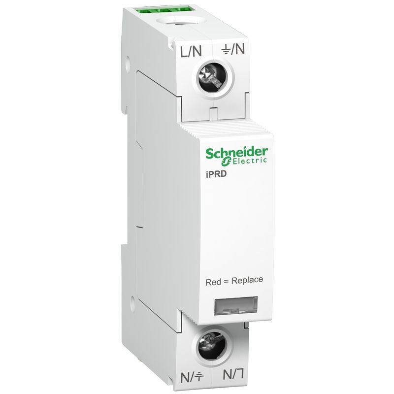 A9L40101, Modular surge arrester iPRD40r, 1P, 350V, remote transfert