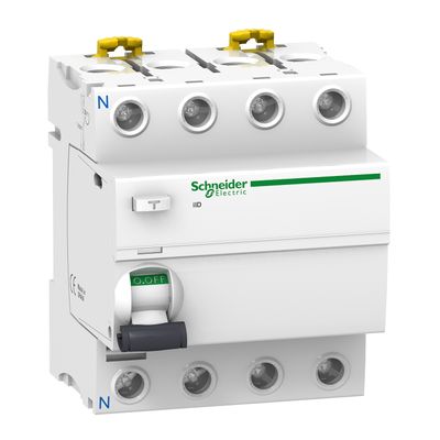 A9R12480, RCCB iID, 4P, 80A, 100mA, AC type