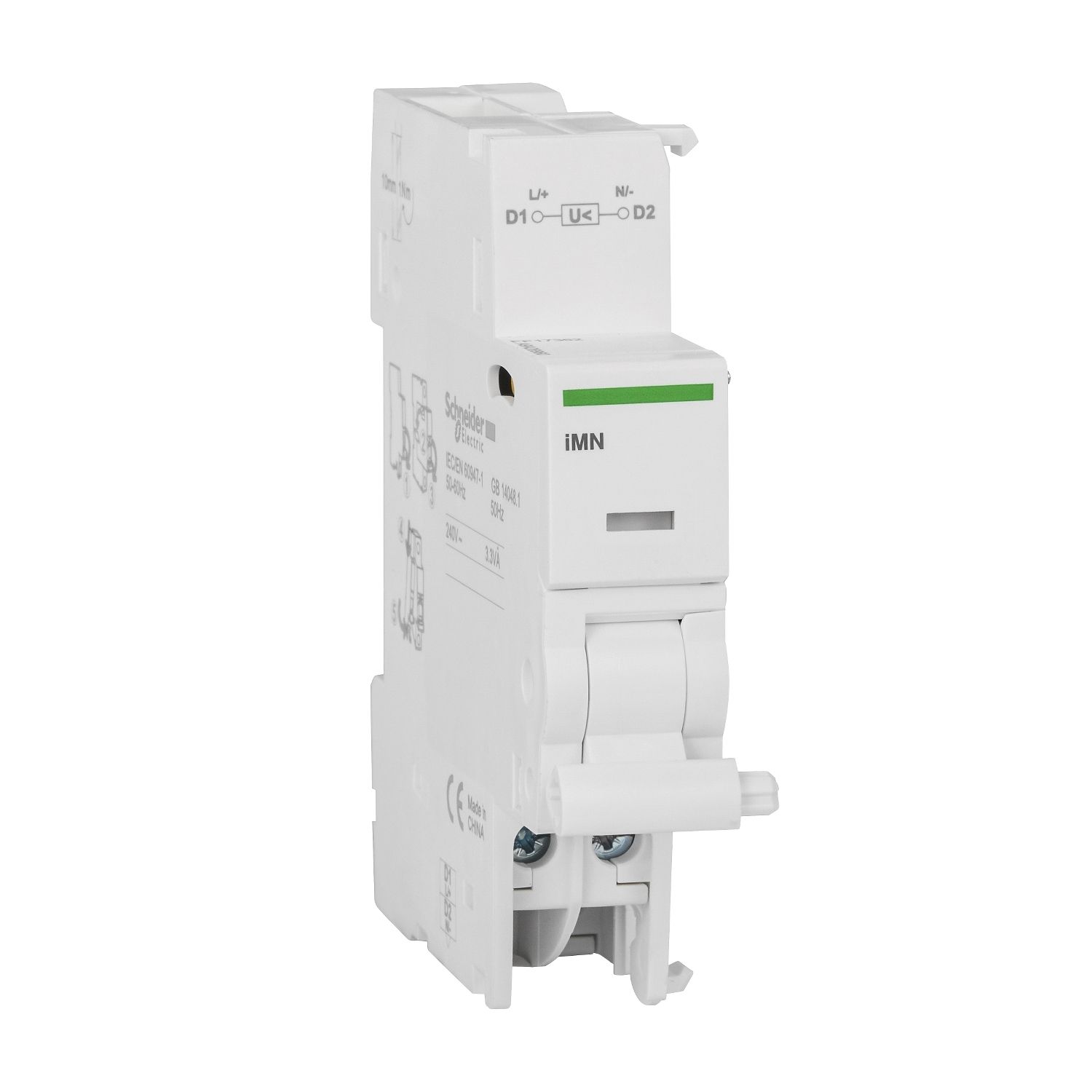 A9A26960, Voltage release iMN, tripping unit, 220..240V AC