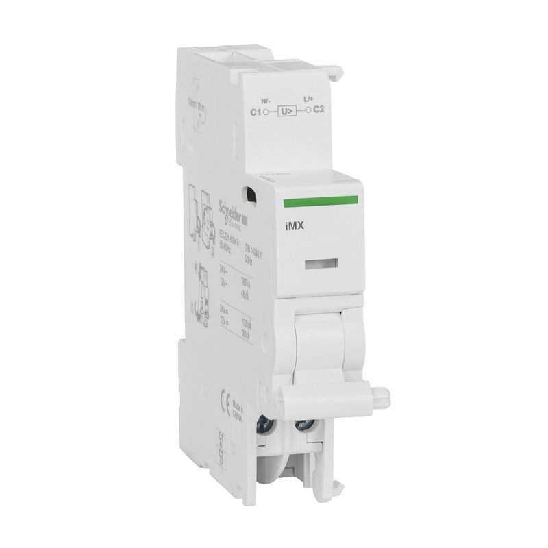A9A26478, Voltage release iMX, tripping unit, 12..24V AC