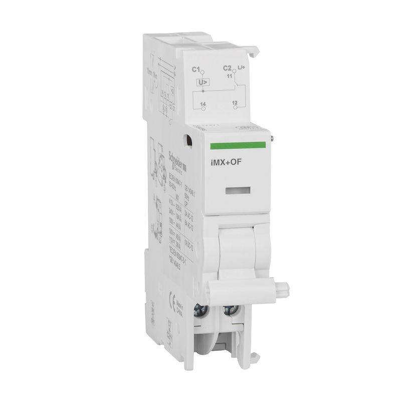 A9A26946, Voltage release iMX+OF, tripping unit, 220..415V AC