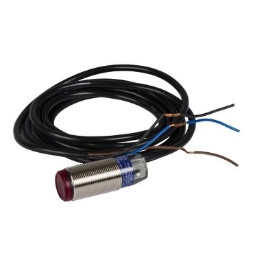 XUB0BPSNL2, Photoelectric sensors XUB, metal, multi, Sn=0..20m, PNP, 12..24V DC, cable 2 m