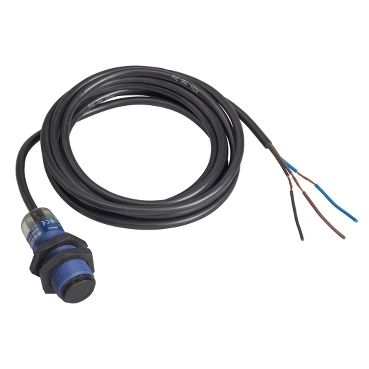 XUB0AKSNL2T, Photoelectric sensors XUB, plastic, emitter, 12..24V DC, cable 2 m