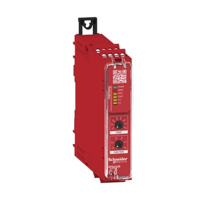 XPSUAB31CP, Safety module XPS, Cat 1, 1CO, 48..240V AC/DC