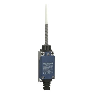 XCE181C, Limit switch XCE, spring rod with thermoplastic end, 1CO, IP65