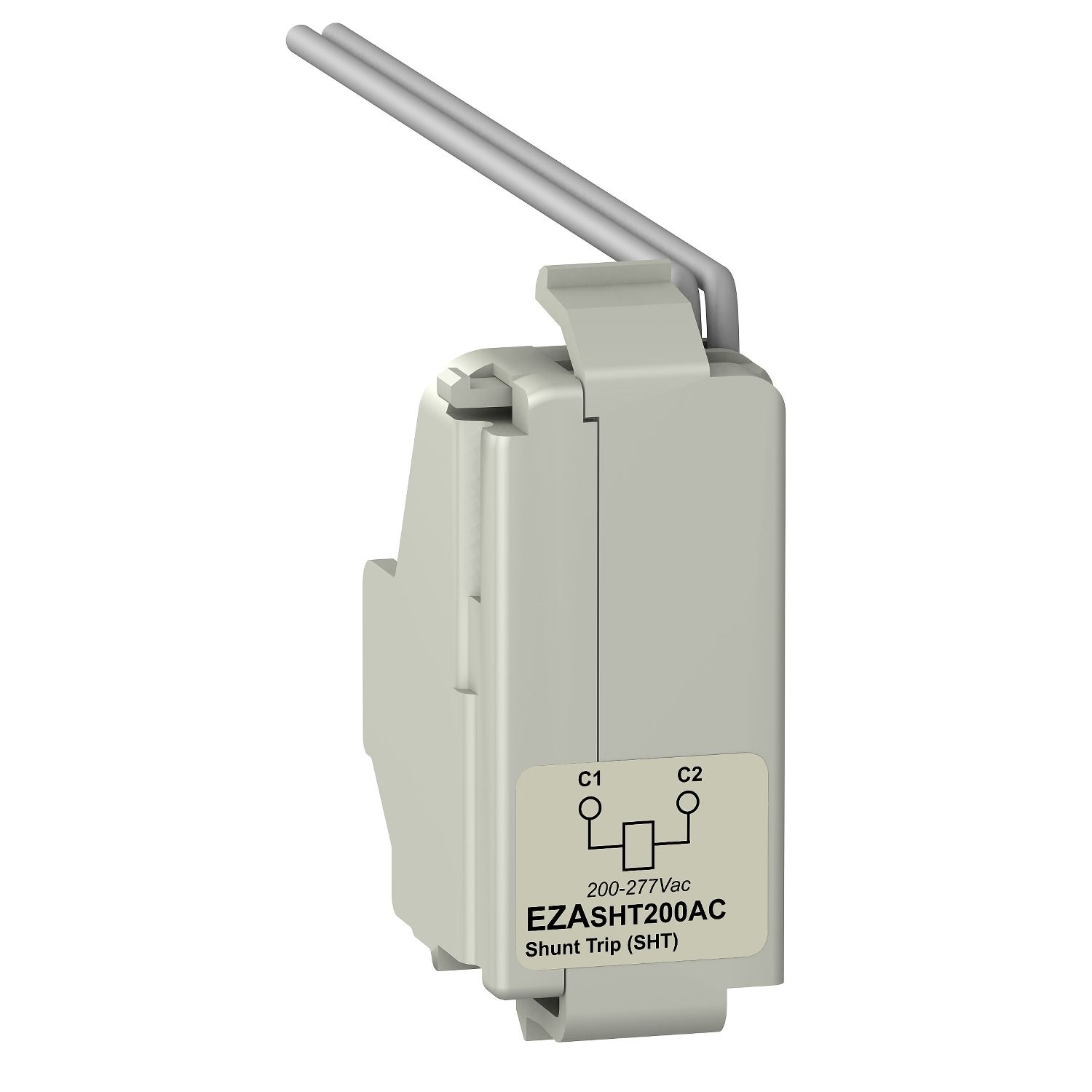 EZASHT200AC, EasyPact EZC100, shunt trip SHT, 200..277V AC